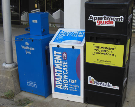 distribution of yellowbook through on-street box