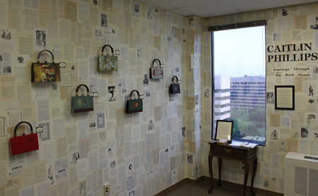 Caitlin Phillips' Journey Through My Book House at Artomatic