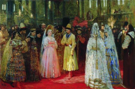 bride show in 19th-century Russia