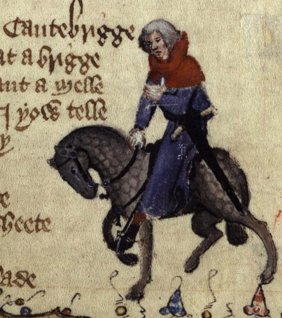Oswald the Reeve. teller of the Reeve's Tale in Chaucer's Canterbury Tales