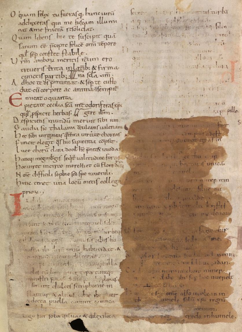 censored poem in the medieval Cambridge Songs