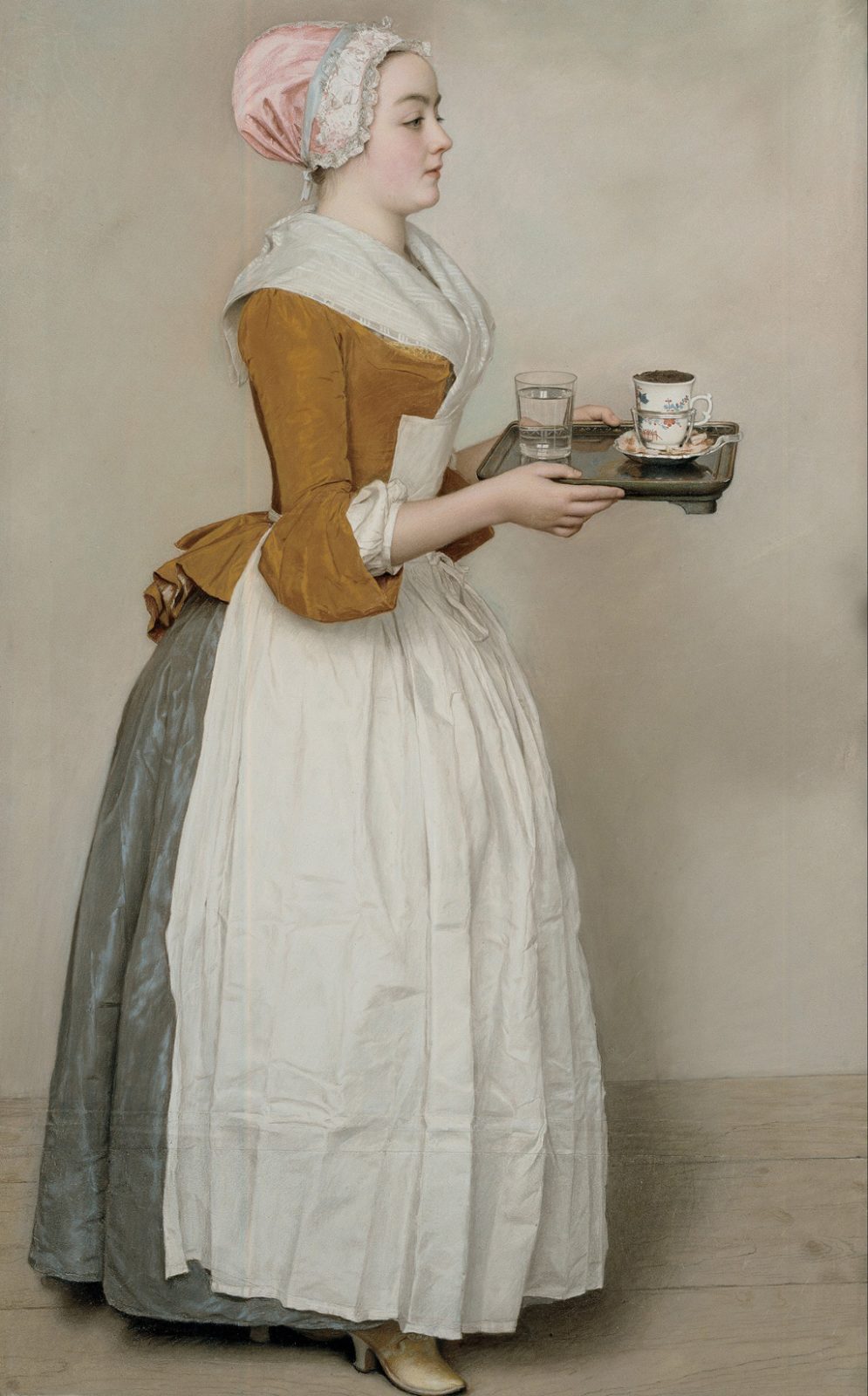 chocolate-serving hostess (Liotard's "Chocolate girl")